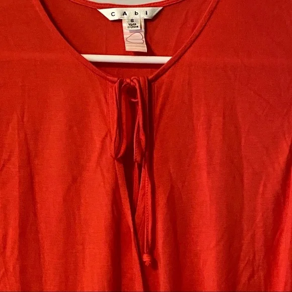 CAbi Lovely Day #765 Red Lobster Top size small - Picture 3 of 7